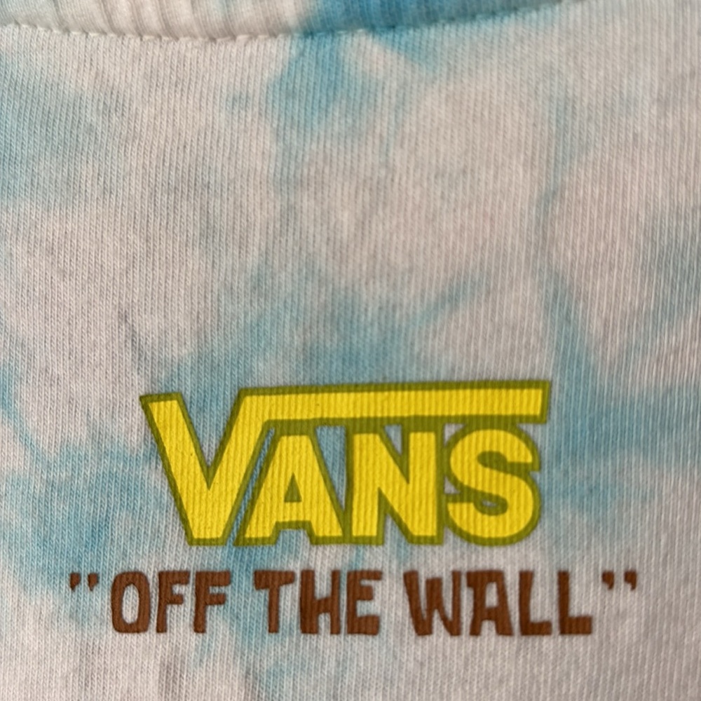 VANS SPONGEBOB SQUAREPANTS TIE DYE GRAPHIC TEE - Picture 8 of 11